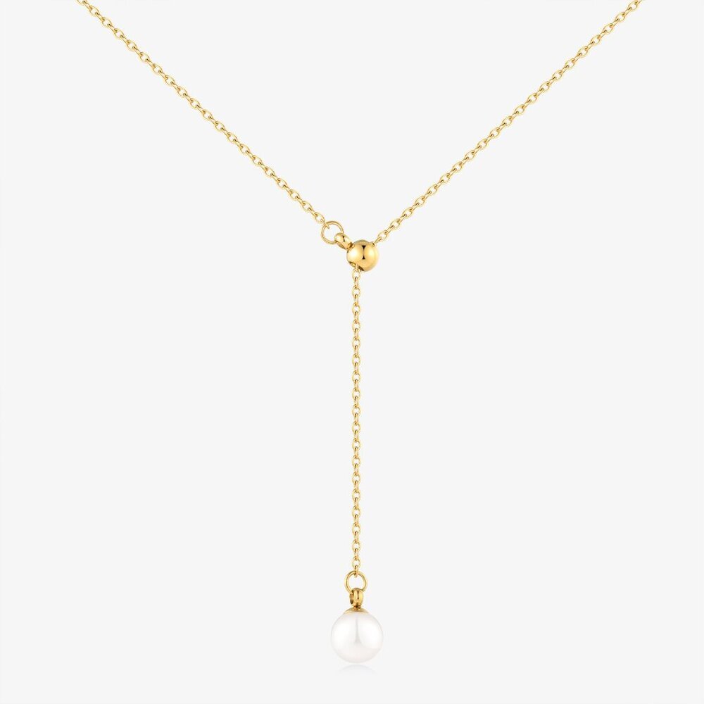 Nova Simple Pearl Necklace